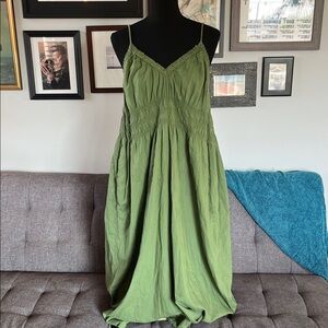 Rabens Saloner Elegant Green Women's Dress size M